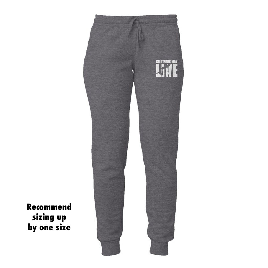 So Other May Live women's joggers grey