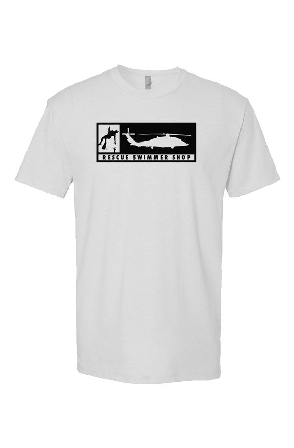 MH-60 Rescue Swimmer Silhouette Short Sleeve Tee Shirt