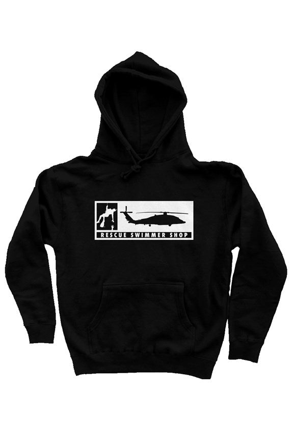 MH-60 So Rescue Swimmer Silhouette Heavy Weight Sweatshirt