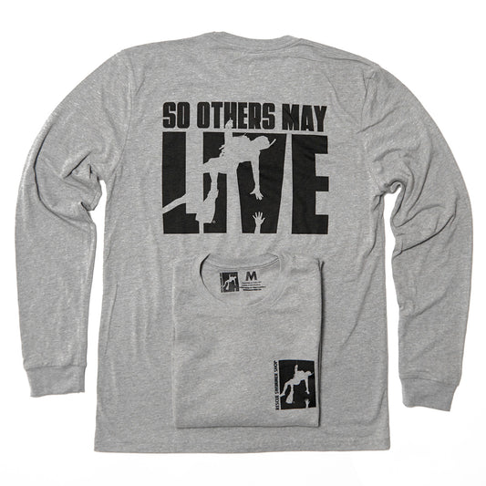 So Others May Live Rescue Swimmer Long Sleeve Shirt | Military Aviation Apparel | Rescue Swimmer Shop