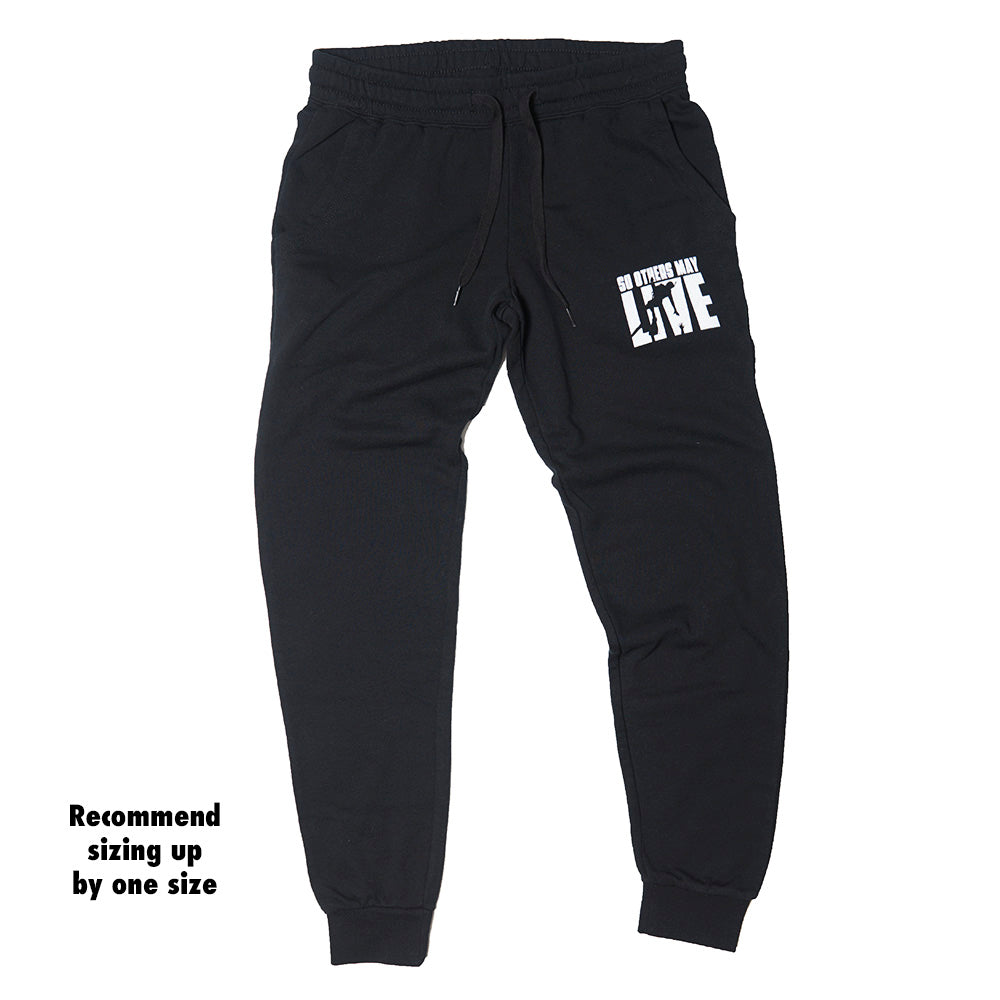 So Other May Live women's joggers black