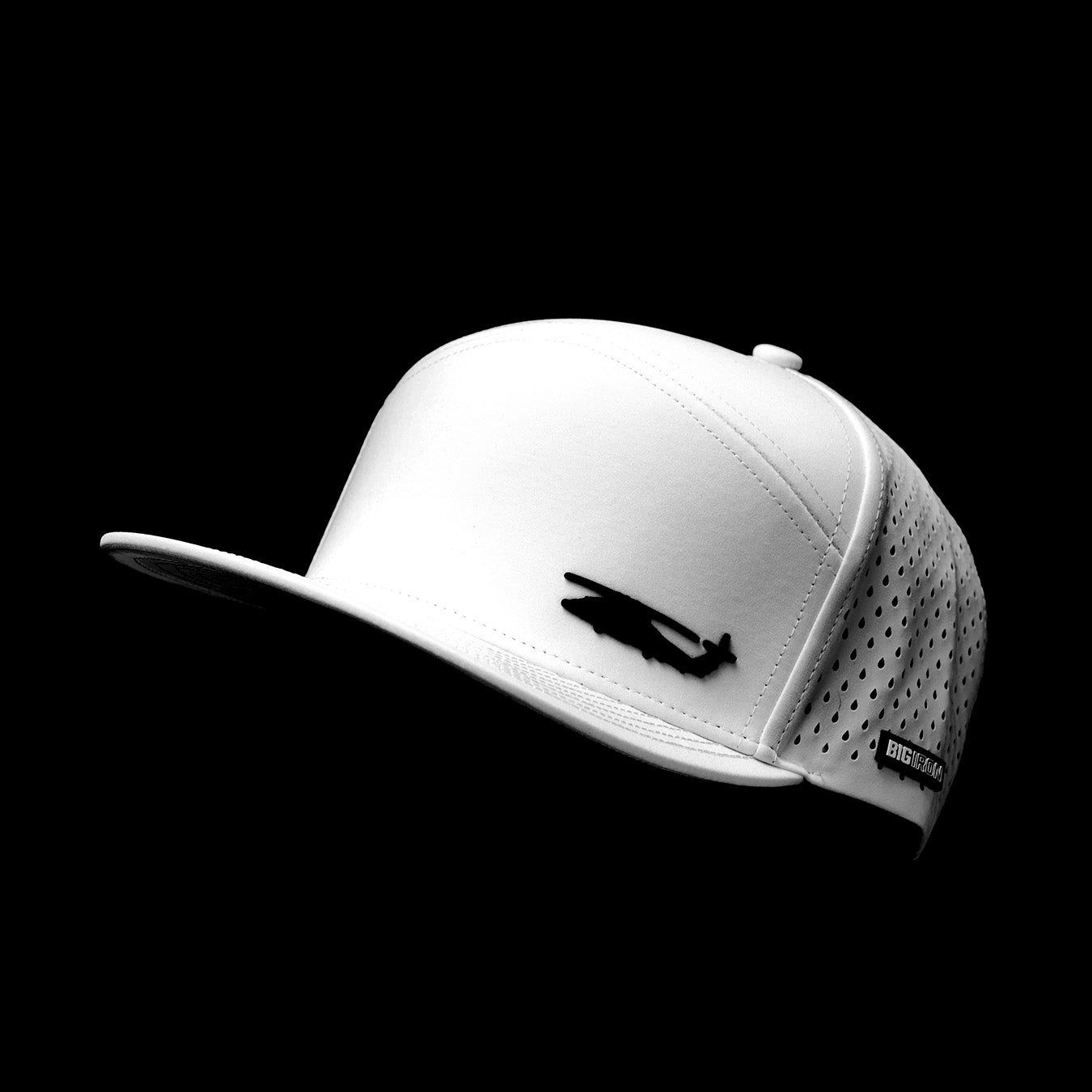 H-60 Helicopter Hat — 6 Panel Flat Brim