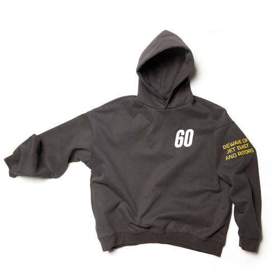 H- 60 Helicopter Jet Blast & Rotors Oversized Hoodie - PRE ORDER | Military Aviation Apparel | Rescue Swimmer Shop