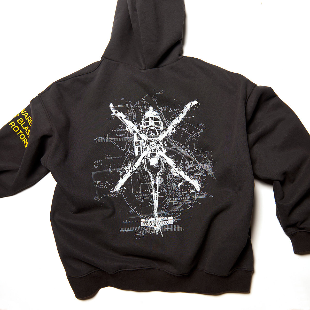 H- 60 Jet Blast & Rotors Oversized Hoodie - PRE ORDER