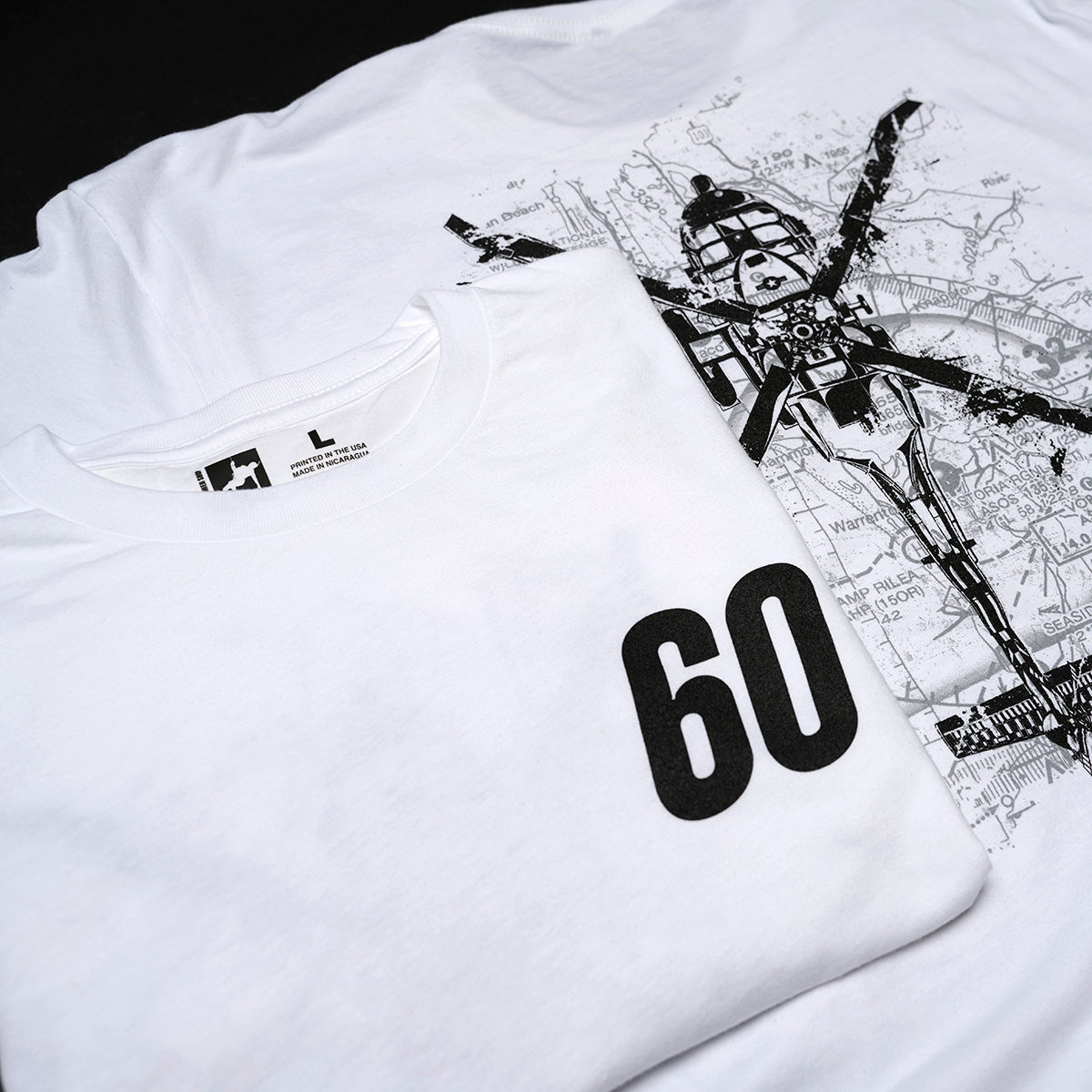 H-60 Helicopter Tee – Jet Blast & Rotors | Rescue Swimmer Shop