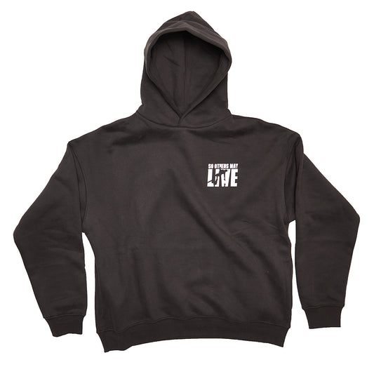 So Others May Live Oversized Hoodie - Heavyweight Fleece Sweatshirt | Military Aviation Apparel | Rescue Swimmer Shop