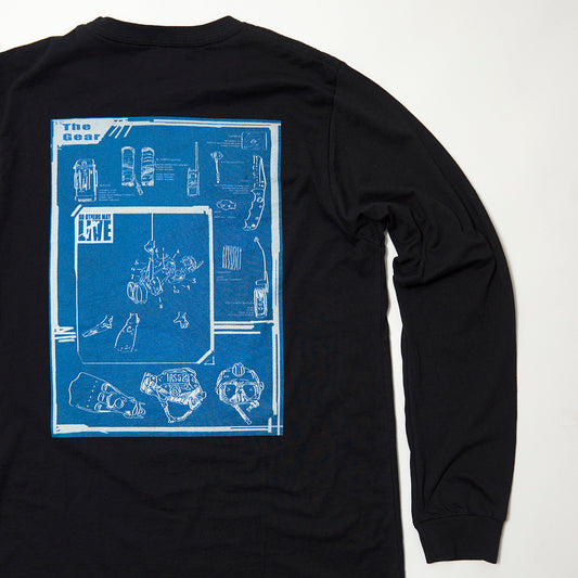 Blueprint - Color Long Sleeve | Military Aviation Apparel | Rescue Swimmer Shop