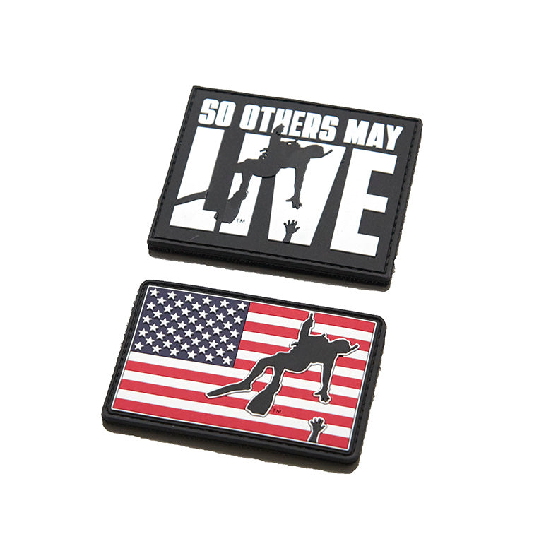 So Others May Live - Rescue Swimmer Flag PVC Patch